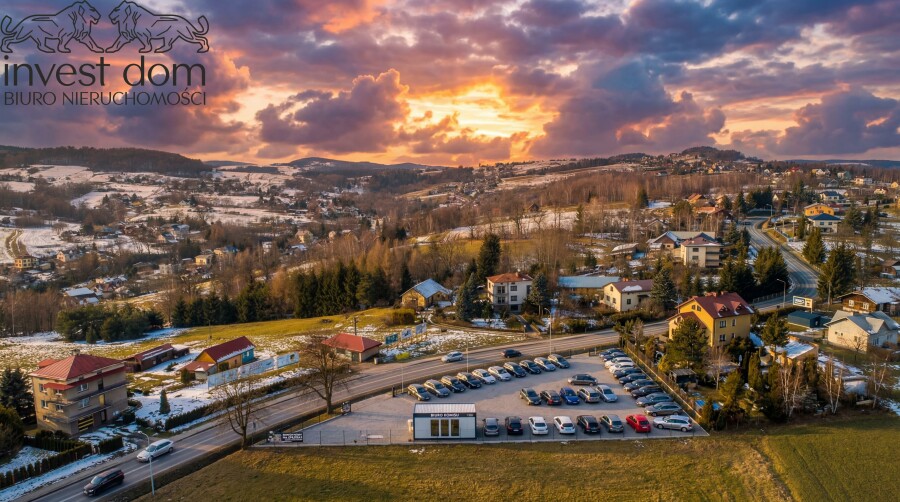 gorlicki, Gorlice, Gorlice, małopolskie, Gorlice – działka przy drodze wojewódzkiej