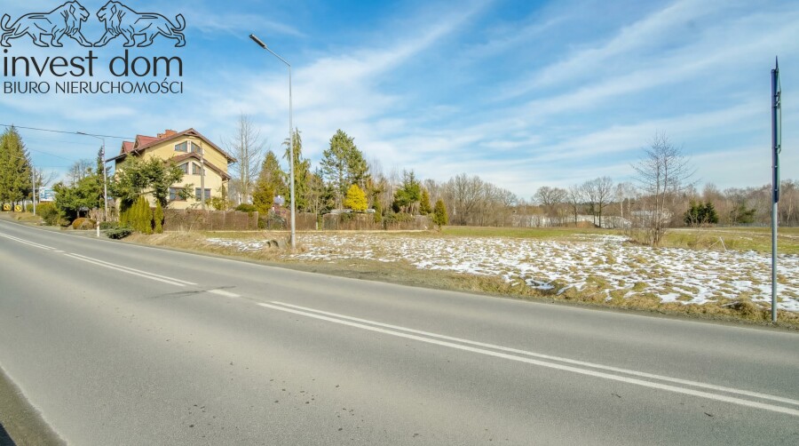 gorlicki, Gorlice, Gorlice, małopolskie, Gorlice – działka przy drodze wojewódzkiej