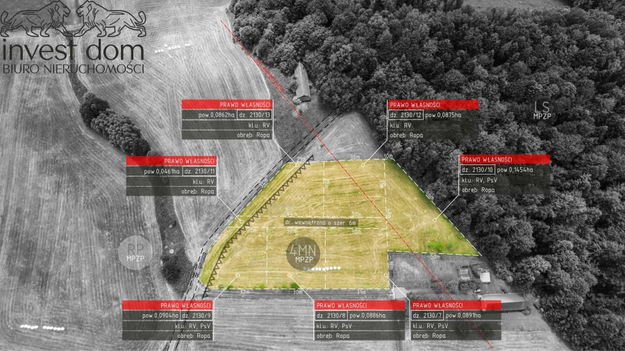 gorlicki, Ropa, Ropa, małopolskie, Widokowe działki budowlane w Ropie!