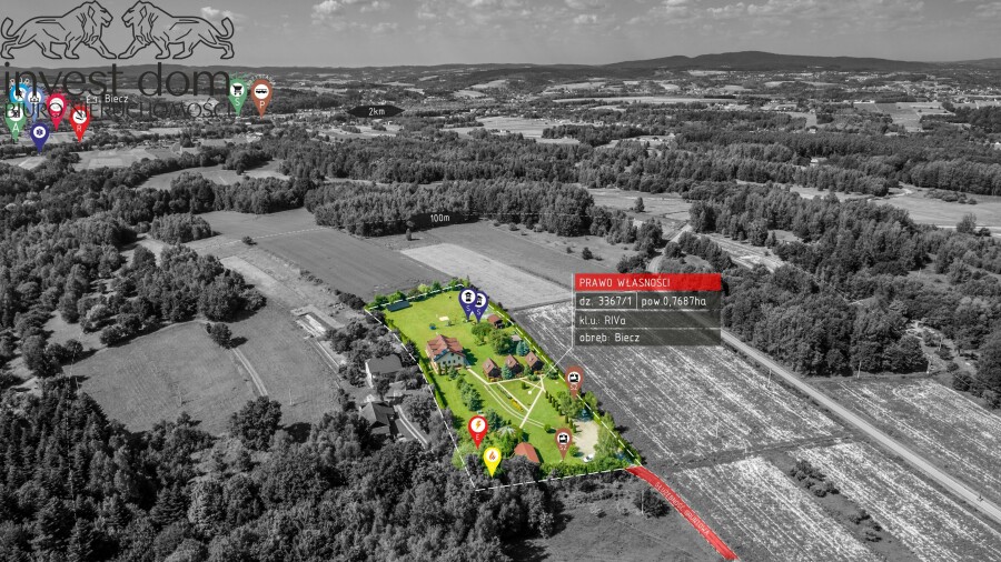 gorlicki, Biecz, Biecz, Belna, "Funkcjonujący pensjonat z domkami i strefą SPA w sercu Beskidu Niskiego" (32 miejsca noclegowe)