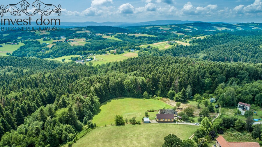 gorlicki, Biecz, małopolskie, 1ha siedlisko pod lasem w Bieczu nieopodal centrum miasta!
