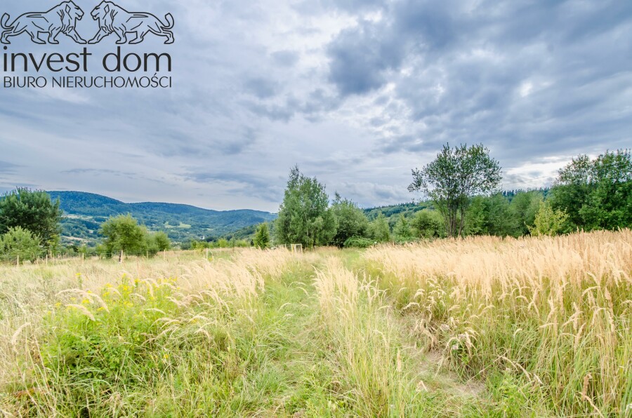 gorlicki, Gorlice, Szymbark, małopolskie, Panoramiczna działka pod wymarzony dom w Szymbarku...
