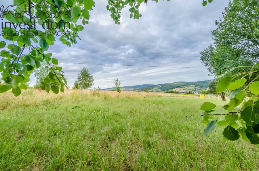 gorlicki, Gorlice, Szymbark, małopolskie, Panoramiczna działka pod wymarzony dom w Szymbarku...