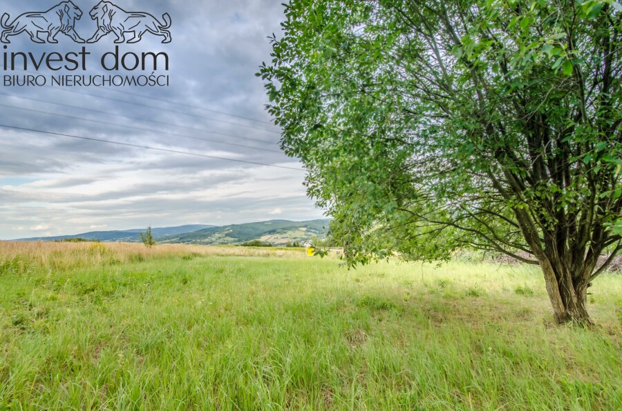 gorlicki, Gorlice, Szymbark, małopolskie, Panoramiczna działka pod wymarzony dom w Szymbarku...