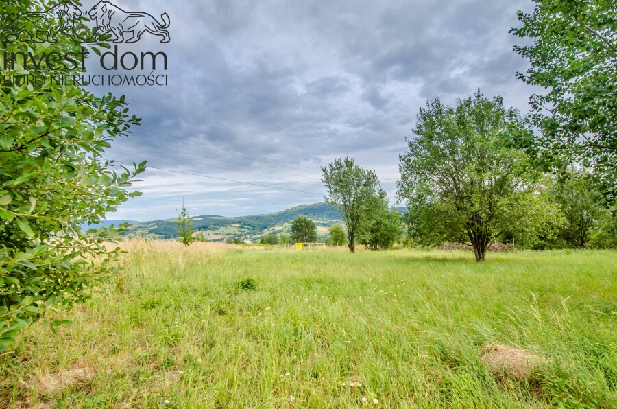 gorlicki, Gorlice, Szymbark, małopolskie, Panoramiczna działka pod wymarzony dom w Szymbarku...