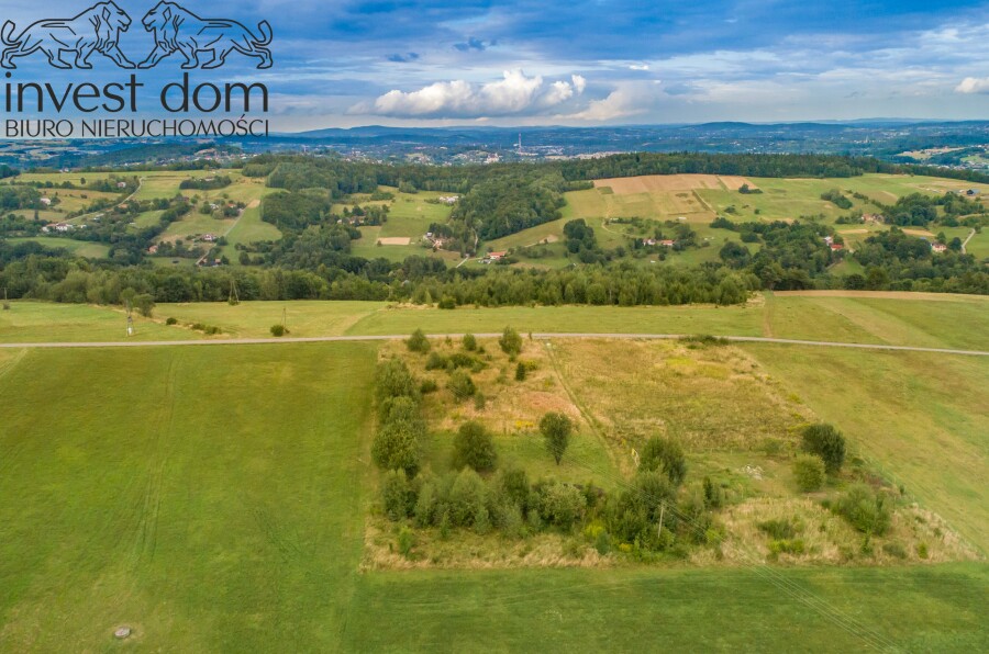 gorlicki, Gorlice, Szymbark, małopolskie, Panoramiczna działka pod wymarzony dom w Szymbarku...