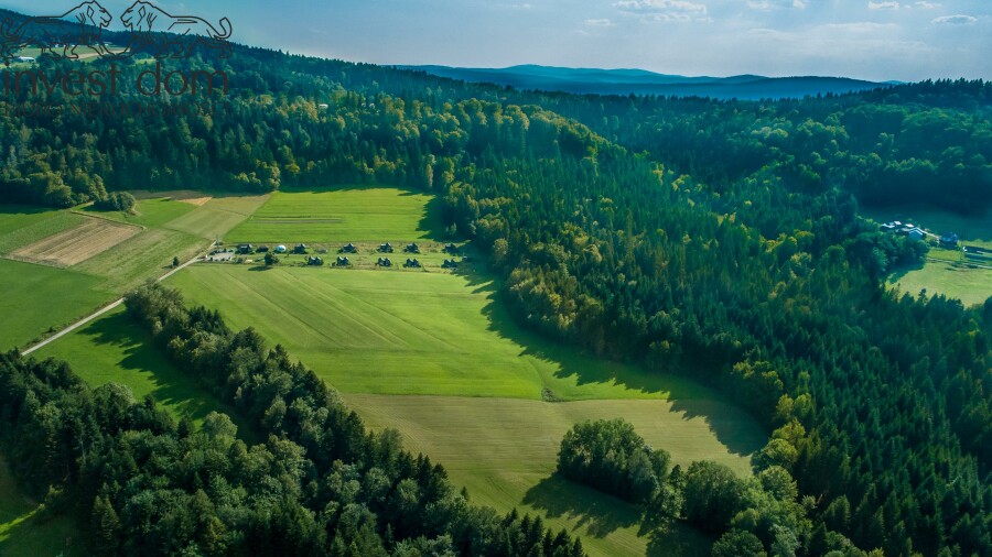 gorlicki, Ropa, Klimkówka, małopolskie, 0,93 ha w Beskidzie Niskim wśród gór, lasów i strumieni nieopodal Jeziora!