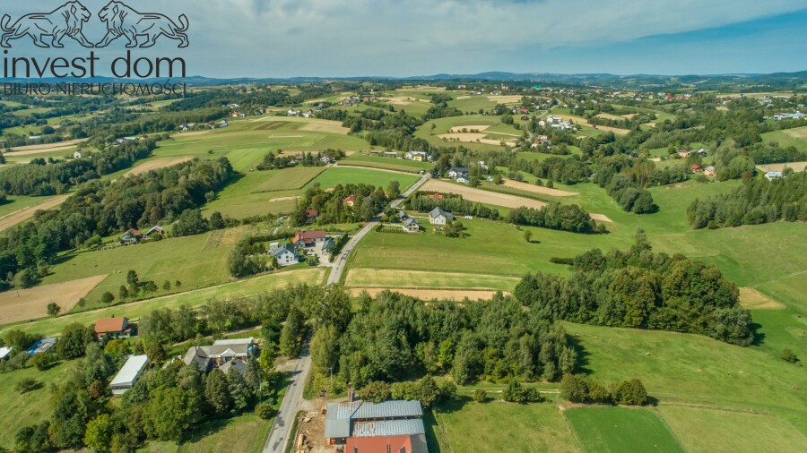 gorlicki, Moszczenica, Moszczenica, Tarnowska, Działka 0,73 ha Moszczenica k. Gorlic — widok, media, niska cena