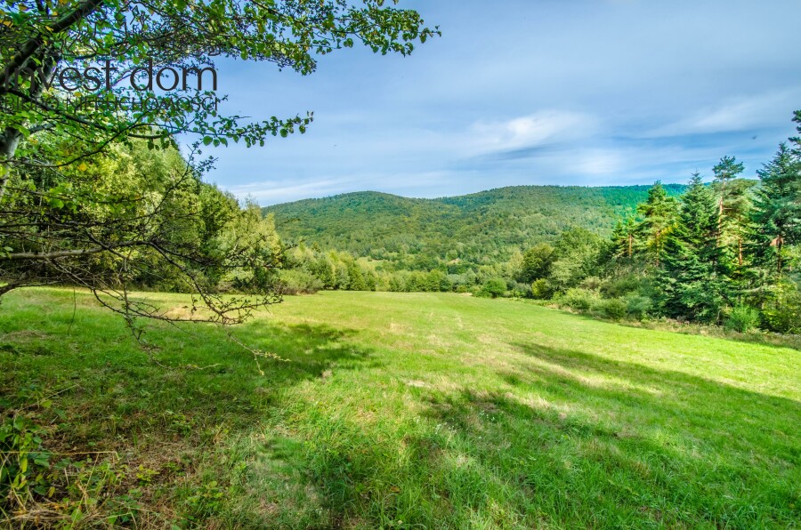 gorlicki, Sękowa, Małastów, małopolskie, Beskid Niski jak z pocztówki — 2,03 ha ciszy, Małastów.