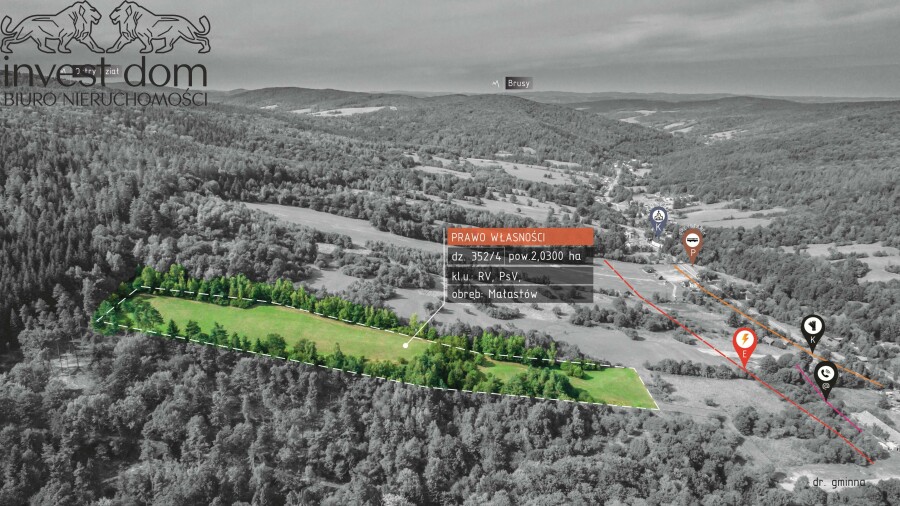 gorlicki, Sękowa, Małastów, małopolskie, Beskid Niski jak z pocztówki — 2,03 ha ciszy, Małastów.