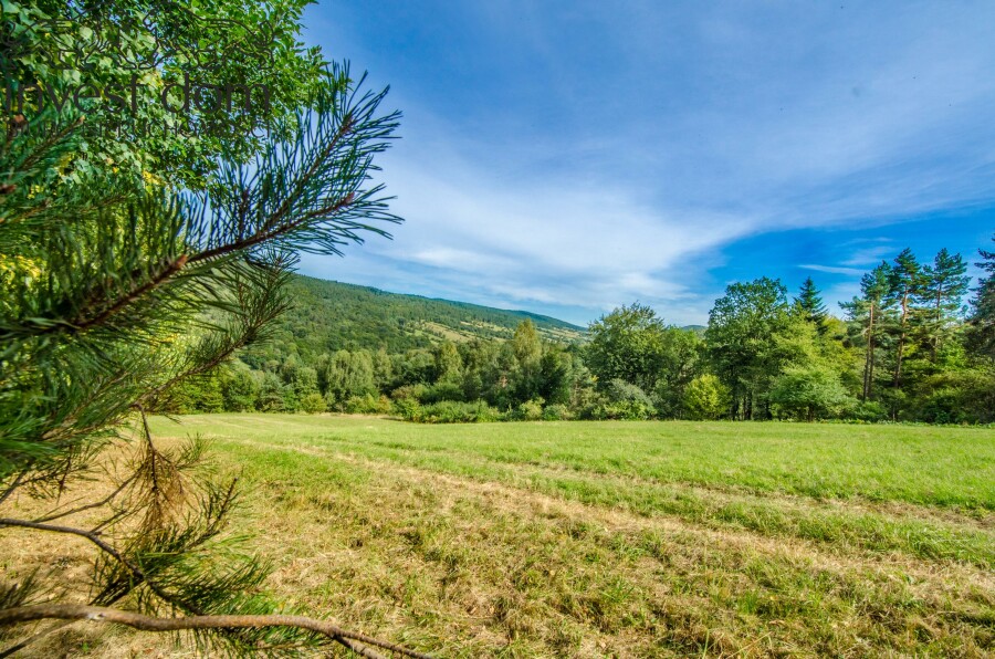 gorlicki, Sękowa, Małastów, małopolskie, Beskid Niski jak z pocztówki — 2,03 ha ciszy, Małastów.