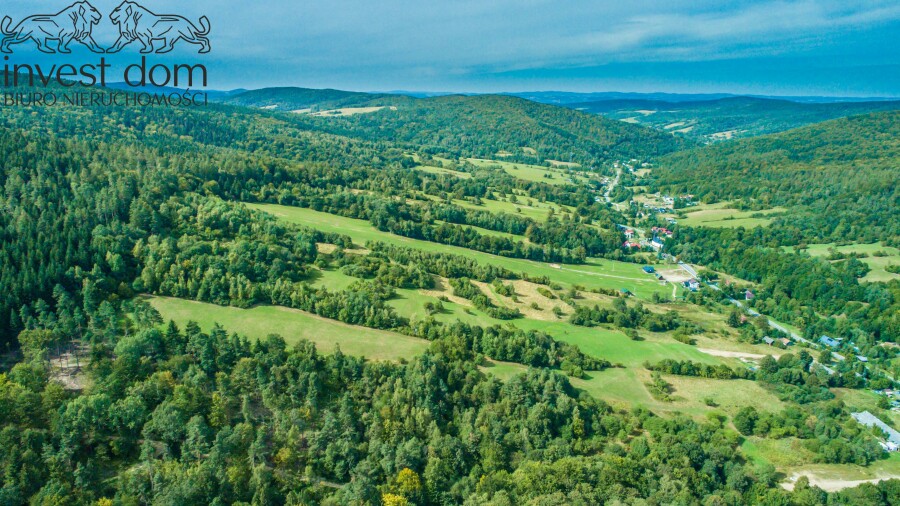 gorlicki, Sękowa, Małastów, małopolskie, Beskid Niski jak z pocztówki — 2,03 ha ciszy, Małastów.