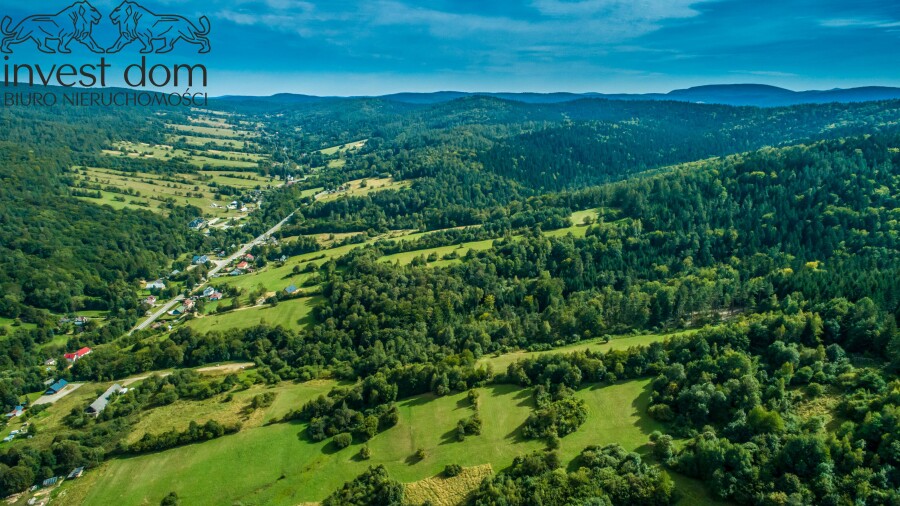 gorlicki, Sękowa, Małastów, małopolskie, Beskid Niski jak z pocztówki — 2,03 ha ciszy, Małastów.