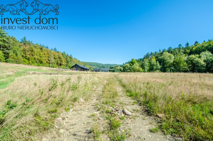 gorlicki, Uście Gorlickie, Śnietnica, małopolskie, Działka nad rzeką Czarną. Beskid Niski w swojej najspokojniejszej odsłonie.